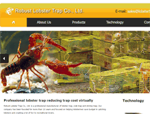 Tablet Screenshot of lobstertraps.org